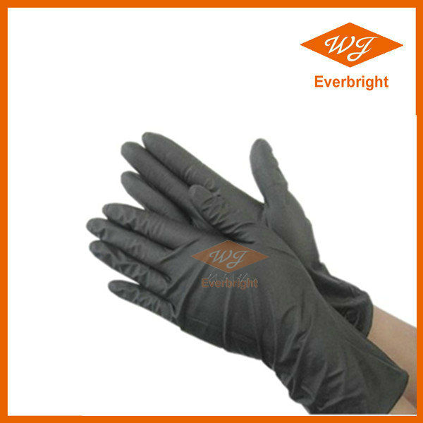 Cleanroom,workshop disposable long nitrile gloves approved by CE,FDA