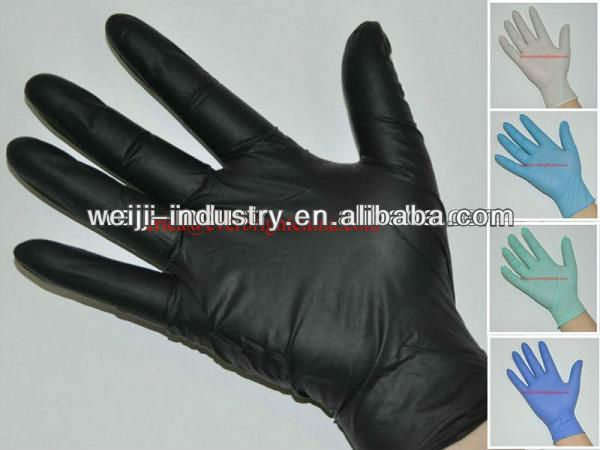 Nitrile Medical Examiner Gloves/dental gloves ,approvaed by CE,FDA for industrial service