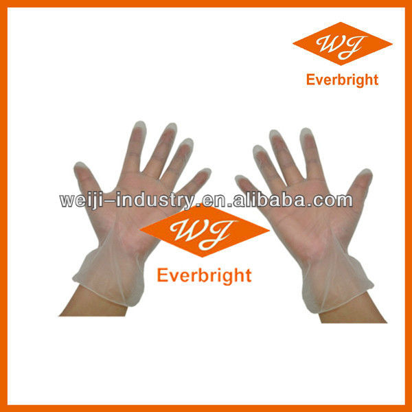 Examination Gloves Vinyl/Examination Vinyl Gloves/Disposable Vinyl Gloves/Clear Disposable Vinyl Gloves