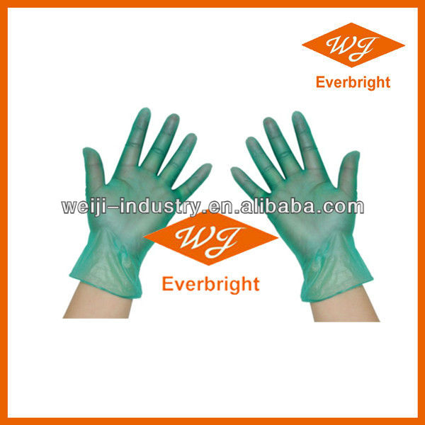 Powder Free Vinyl Examination Gloves/Non Sterile Vinyl Gloves/Medical Examination Gloves Vinyl/Light Powdered Vinyl Gloves