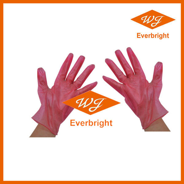 Industrial Vinyl Gloves/Green Vinyl Gloves/Disposable Vinyl Examination Gloves/Disposable Red Vinyl Gloves/Vinyl Pvc Glove