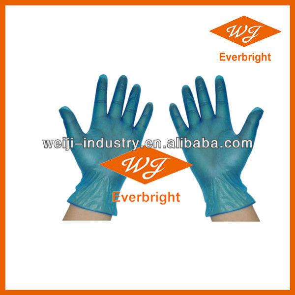 Vinyl Gloves Factory/Latex Free Vinyl Gloves/Long Vinyl Gloves/Disposable Vinyl Surgical Gloves/Vinyl Gloves Blue