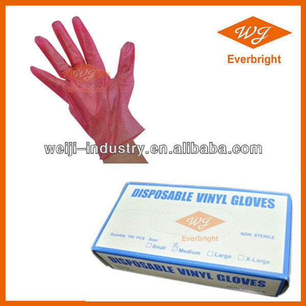 Industry Cleaning Vinyl Glove CE Certification Grade A PVC Glove