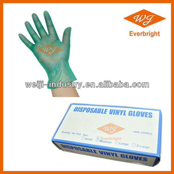 CE/FDA/AQL1.5 Disposable Vinyl Gloves Manufacturer