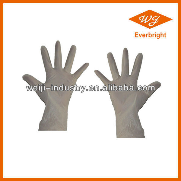 Disposable disposable synthetic vinyl gloves with CE FDA ISO AQL1.5