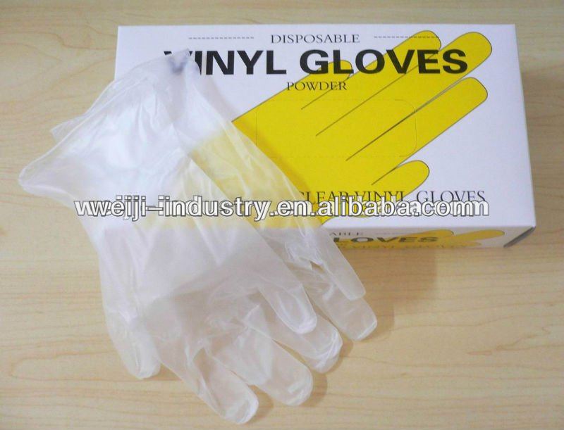 Low price with CE/FDA Vinyl gloves or cleanroon/lab / hospital /medical