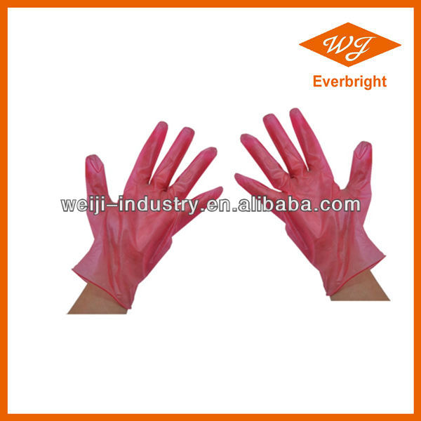 Synthetic Disposable Powder&powder Free Vinyl Glove For Industry