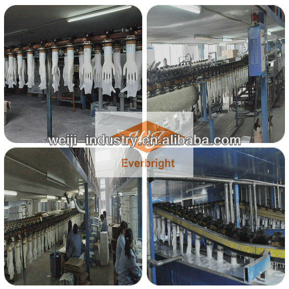2013 vinyl stretch disposable glove grade for FDA, CE, ISO