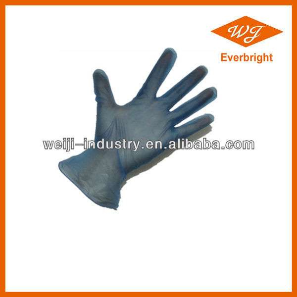 HDPE Disposable Plastic Vinyl Gloves For Industry Use