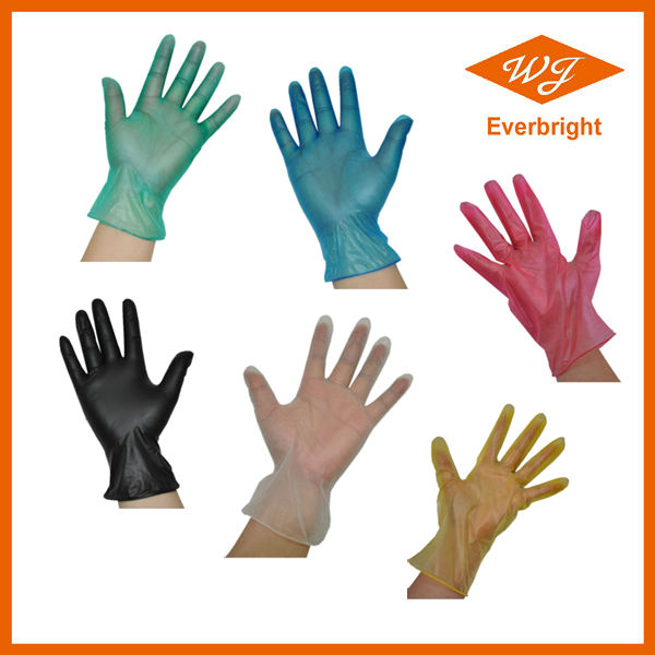 FDA, CE, ISO approved Disposable Powder Free Vinyl Gloves