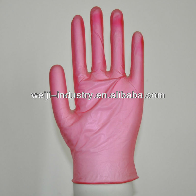 Industry Vinyl Glove,FDA, CE, ISO approved AQL1.5