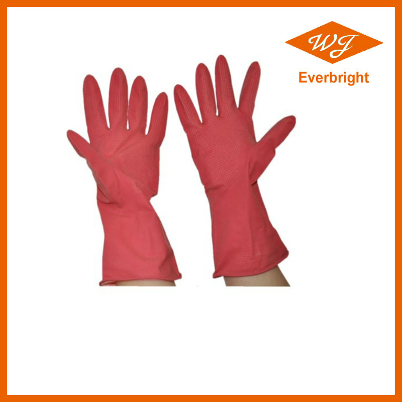 Cheap gloves latex household ,cleaning gloves, glove for kitchen approved by ISO,CE