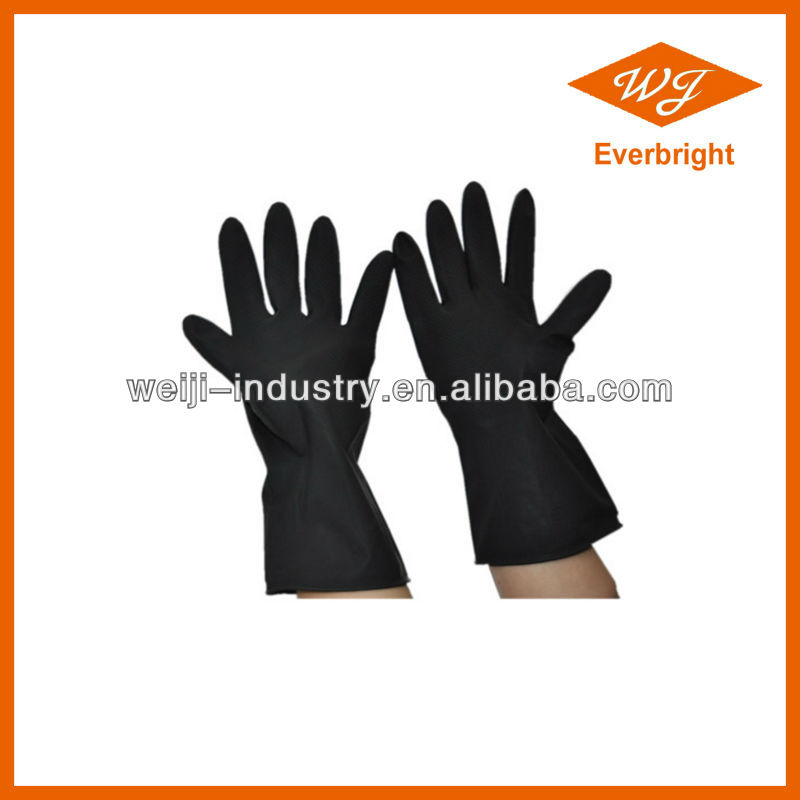 Household Rubber Latex Gloves / Latex Household Clean Glove / Yellow Latex Household Glove / Long Sleeve Latex Household Gloves