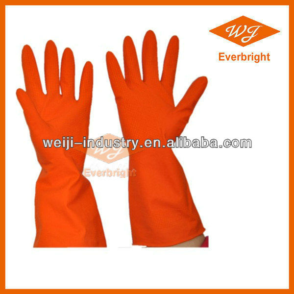 Popular Natural Eco-friendly Household Latex Glove For Industry