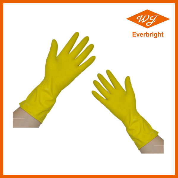 Hot sale of all colors,Work Gloves + Latex,Rubber Hand gloves,house cleaning gloves, glove for kitchen