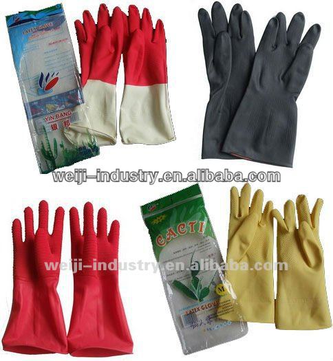rubber gloves scrubber/ house/kitchen /cleaning room protect your hand FDA/CE/ISOBest service!!