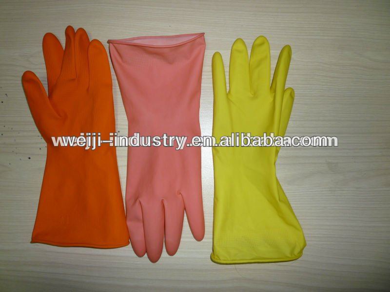 rubber disposable cleaning gloves/ house/kitchen /cleaning room protect your hand FDA/CE/ISOBest service!!