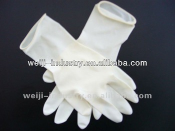 Hot sale of all colors Household Latex Gloves,disposable long gloves for examation ,in health and medical approved CE/ISO