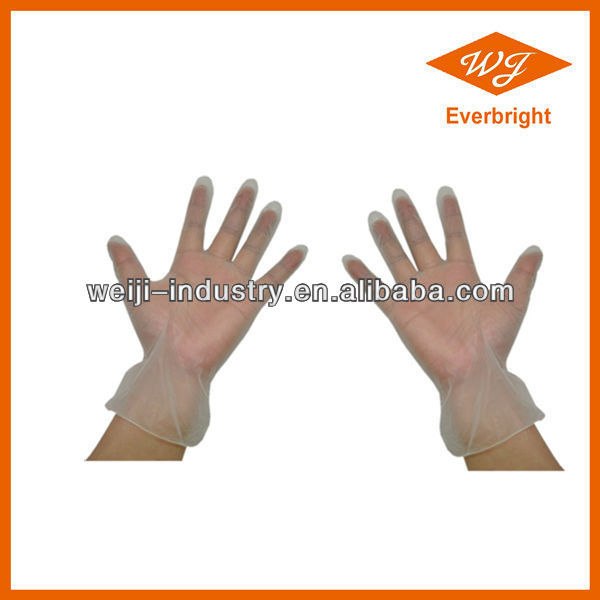 ISO,CE, approved Medical disposable latex examination gloves
