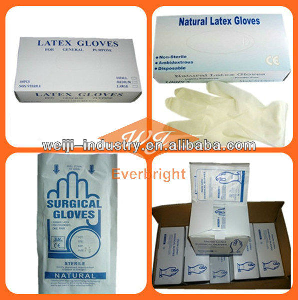 CE,FDA,ISO approved AQL1.5,2.5,4.0 latex examination gloves malaysia for medical,surgical,laboratory,examination,food service