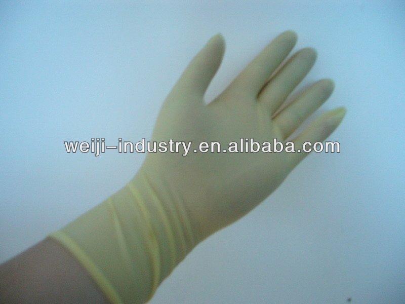 FDA/CE/ sterile protected natural rubber latex gloves with high-quality medical Hospital Dental Medical Operation
