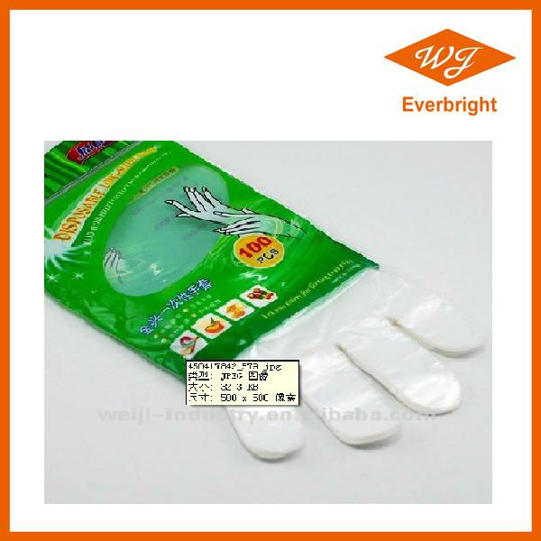 PE disposable gloves,HDPE protived gloves