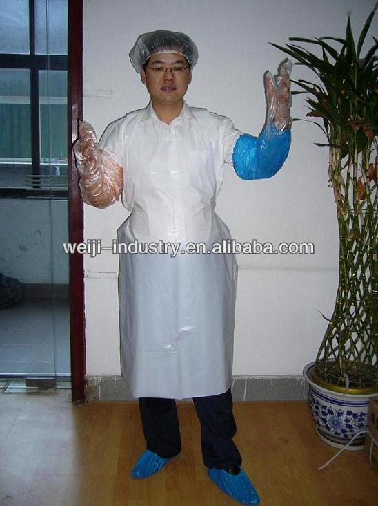 HDPE/LDPE disposable pe gloves and apron gloves for babershop protect your hand