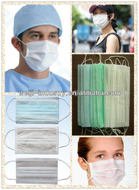 Hot selling!Sterile Surgical dental face mask Disposable 3ply face mask,medical non-woven face mask