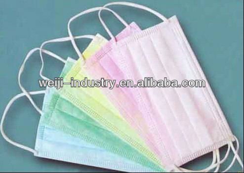 EN/CE Approved Disposable Three Layer Non-Woven Face Mask (ISO9001)